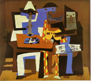 Three Musicians by Pablo Picasso
